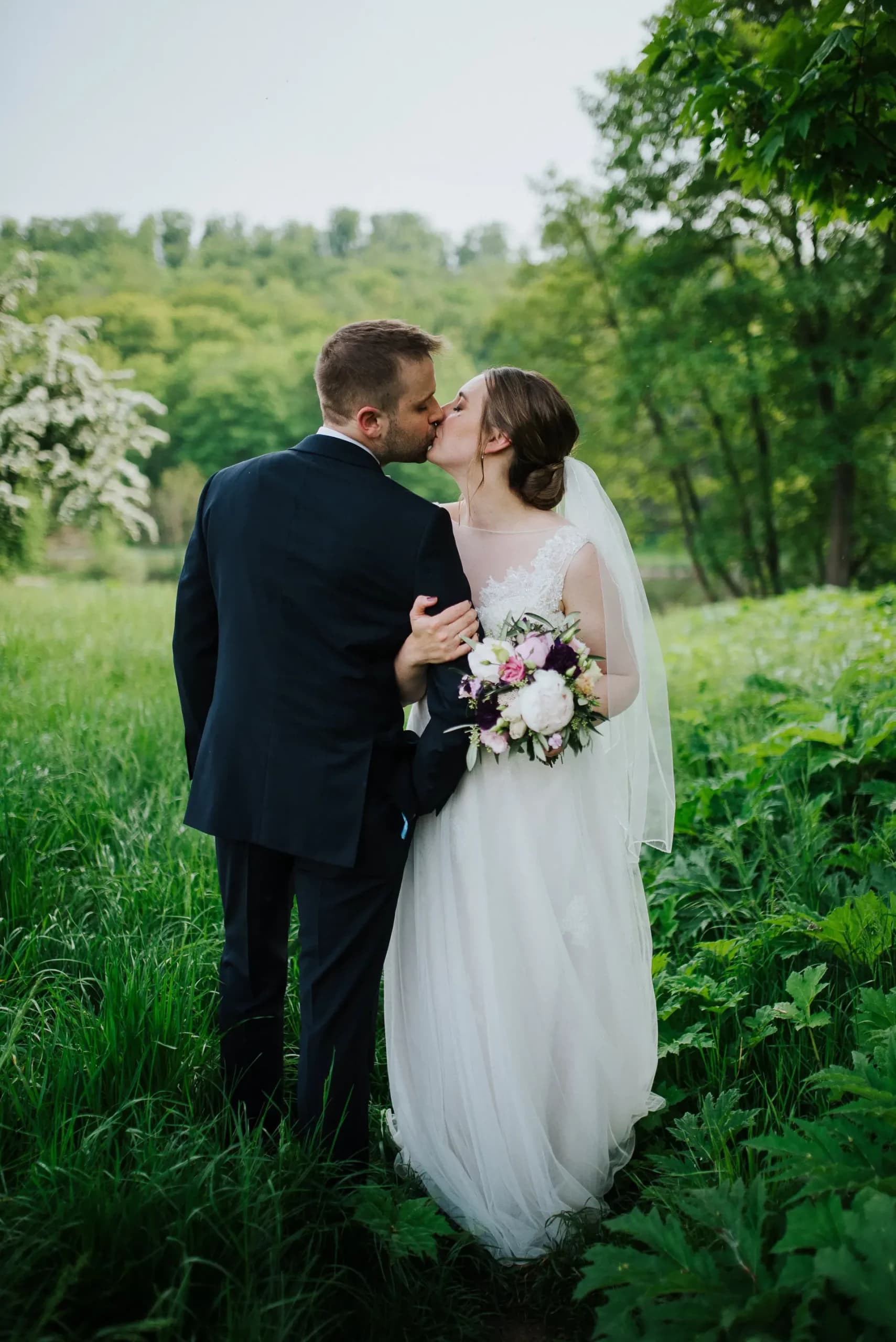 Hochzeit, Heide, Juli
